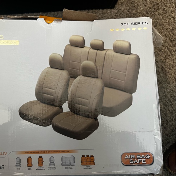 Auto Zone Pro Elite Car Seat Covers  700 Series Air Bag Safe - Picture 1 of 3